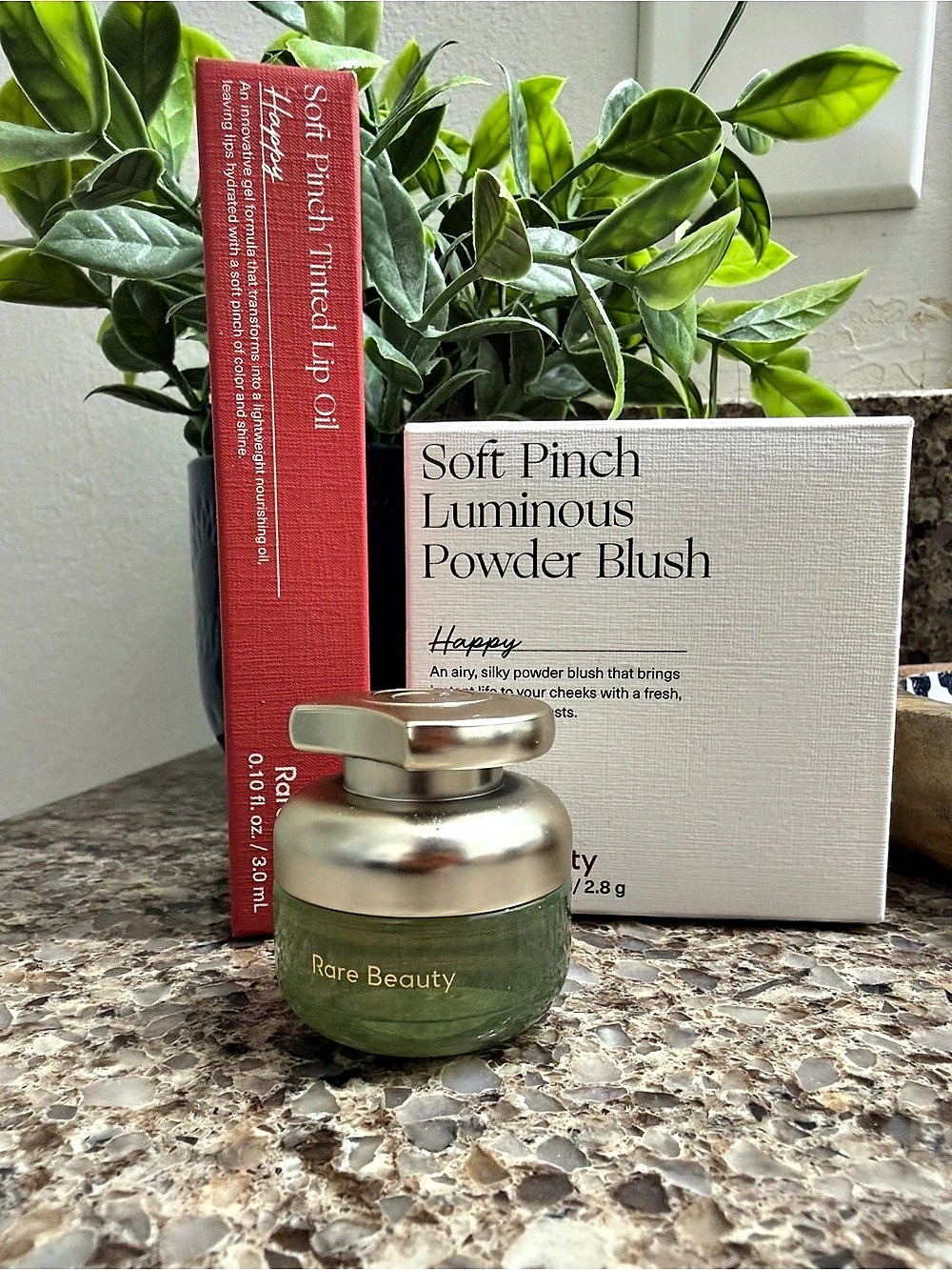 Rare Beauty Soft Pinch Luminous Set - Blush, Lip Oil & Mini Rare Beginnings